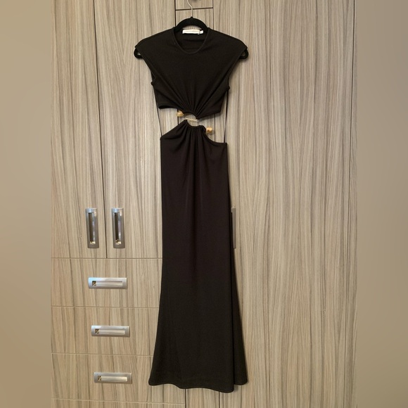 Christopher Esber black dress Size 6 - Picture 5 of 8